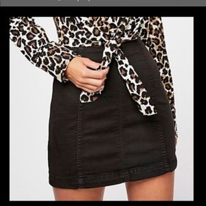 Free People Denim Mini